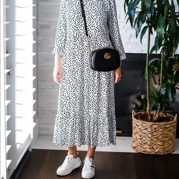 Zara Dresses & Skirts - Zara “That” Polka Dot Dress *Bloggers Fav*